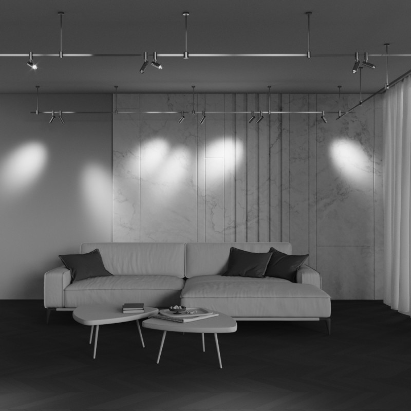 Светильник на шине Maytoni Technical TR144-1-12W3K-W-PT