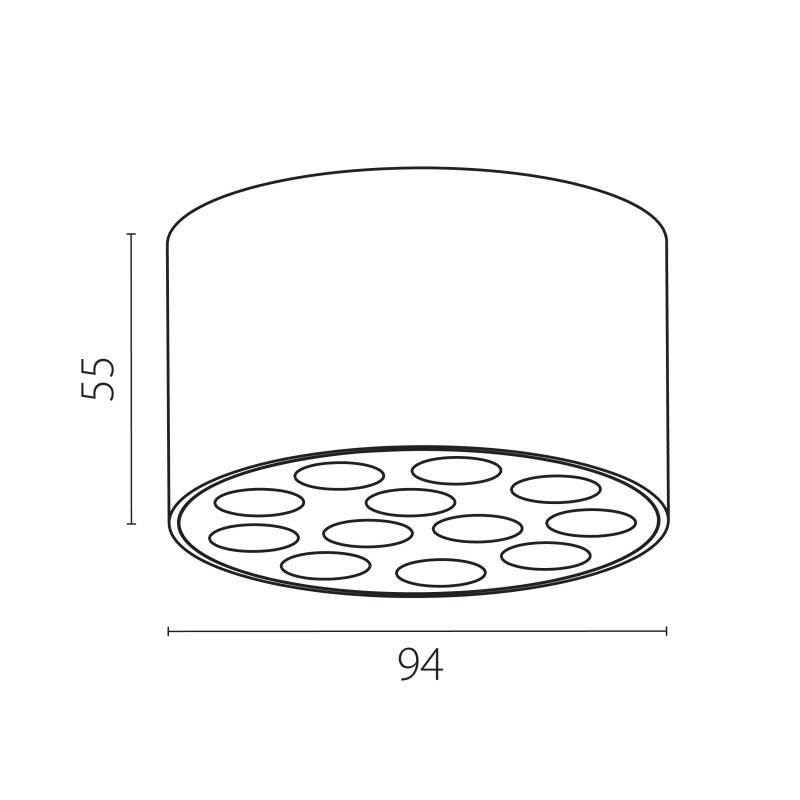 Накладной светильник Lightstar 080947