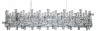 Подвесная люстра Indigo Lascala 12031/12PL Chrome