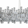Подвесная люстра Indigo Lascala 12031/12PL Chrome