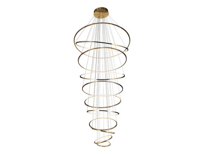 Каскадная люстра Newport 15211N/S brass