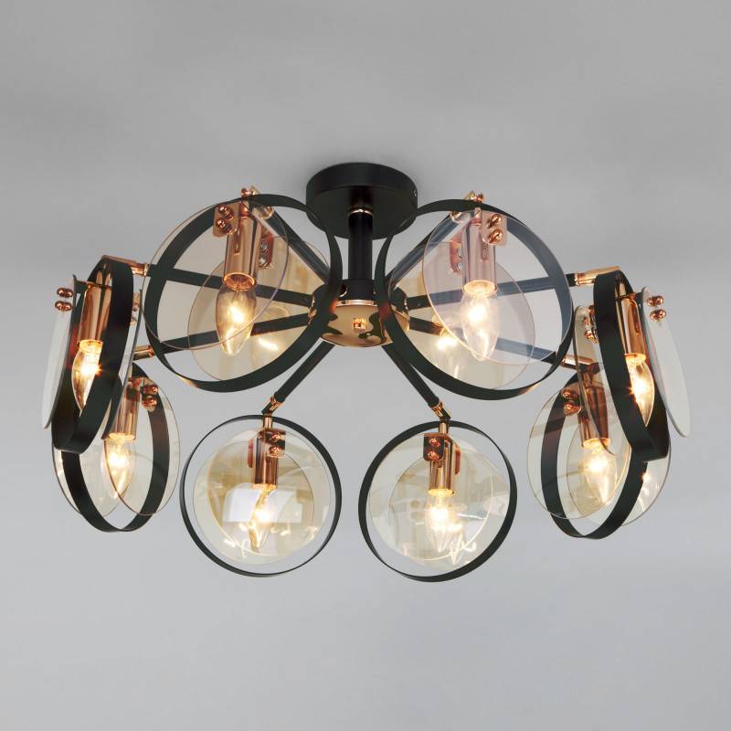 Люстра на штанге Eurosvet 70121/8 черный