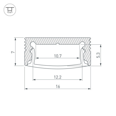Профиль Arlight 037111