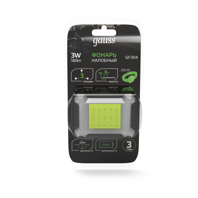 Фонарь Gauss GF304