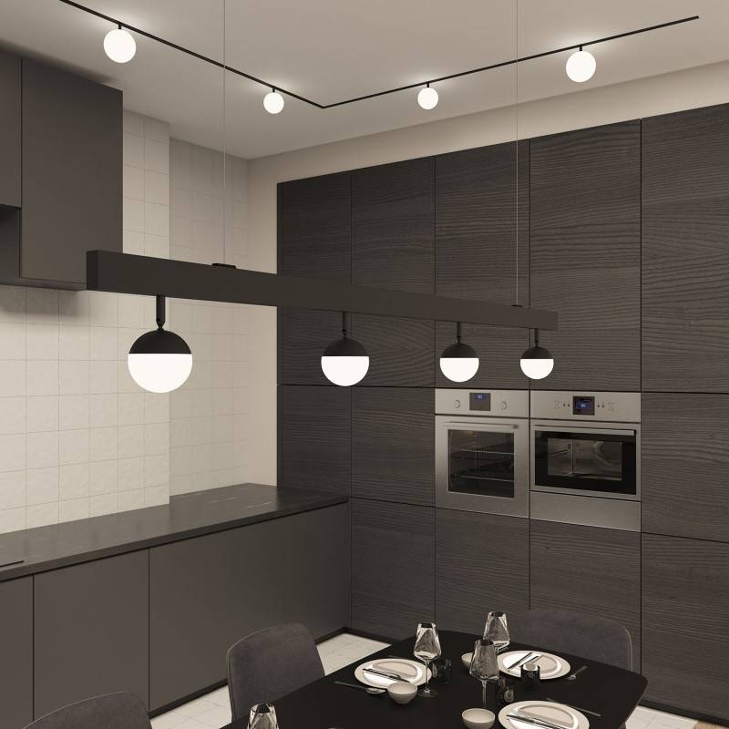 Светильник на шине Denkirs DK8050-BK