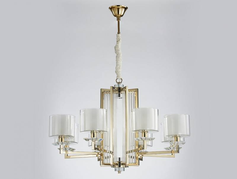 Подвесная люстра Newport 4408+1/C gold