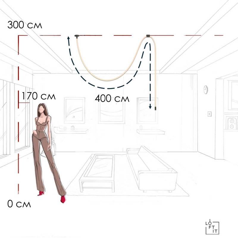 Накладной светильник LOFT IT 10388A Black