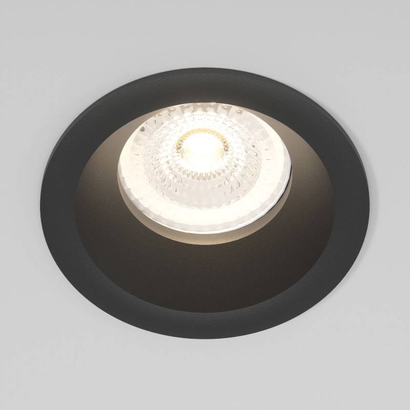 Влагозащищенный светильник Elektrostandard 25061/01 GU10 черный IP44