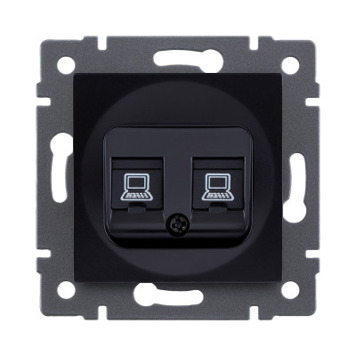 Розетка KOLLINGER REA-015BK