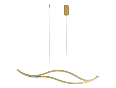 Подвесная люстра Newport 15205N/S brass