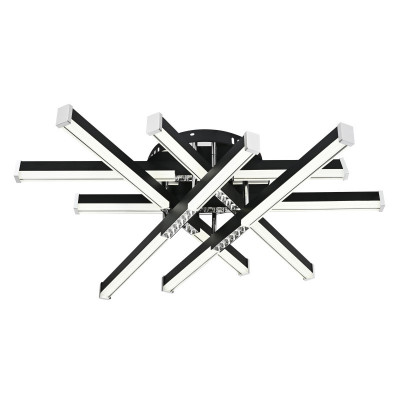 Накладная люстра LED4U L9374-600 BK