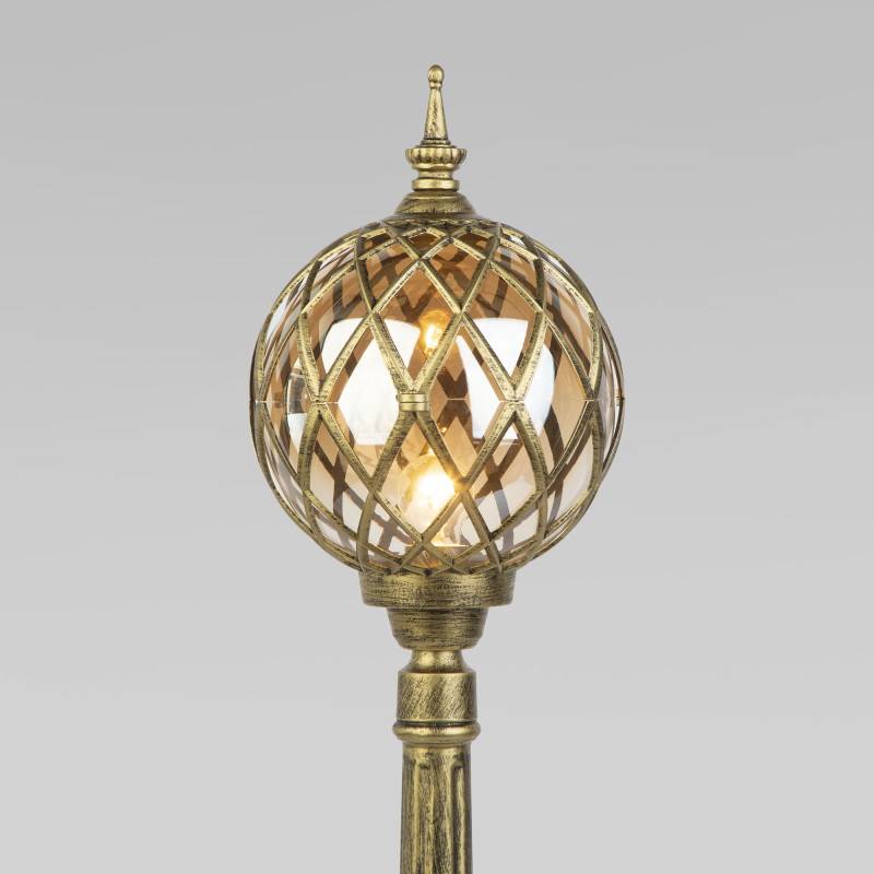 Садово-парковый светильник Elektrostandard Sirius F черное золото