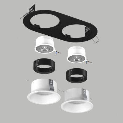 Встраиваемый светильник Lightstar D6570606BMOD