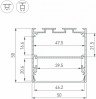 Профиль накладной Arlight SL-LINE 041843