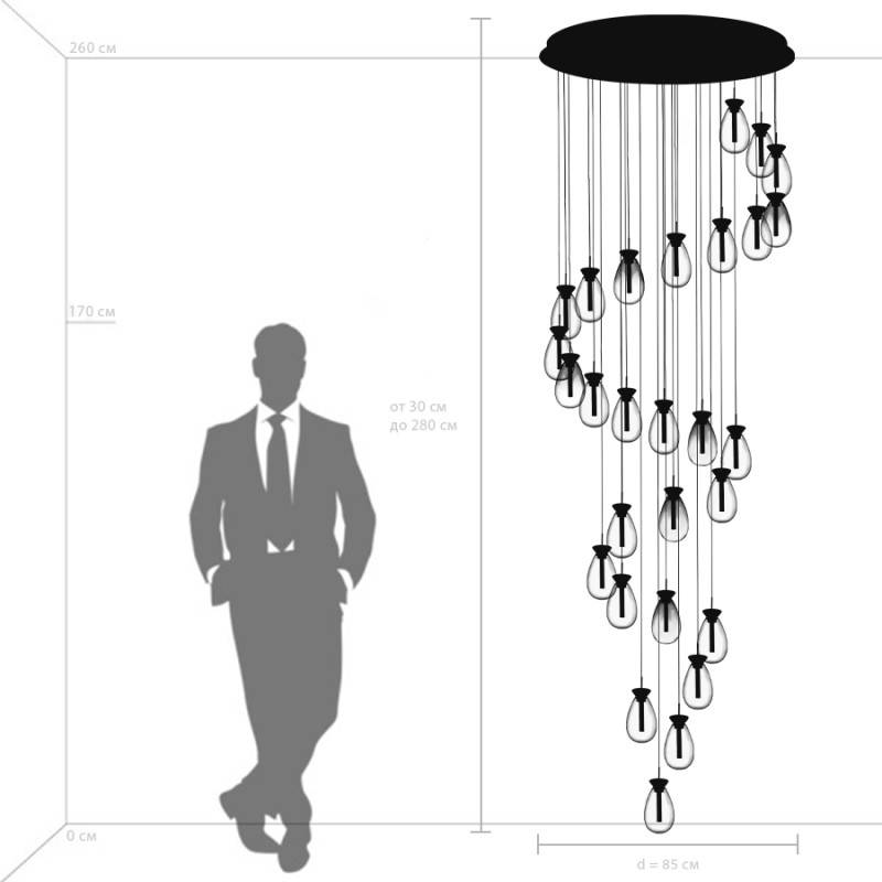Каскадная люстра Lightstar 805289
