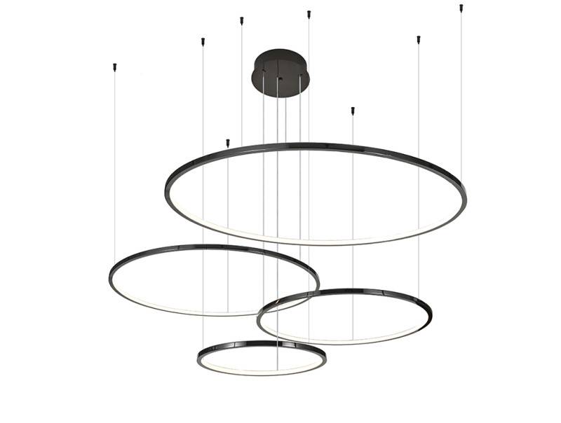 Каскадная люстра Newport 15104/S black glossy