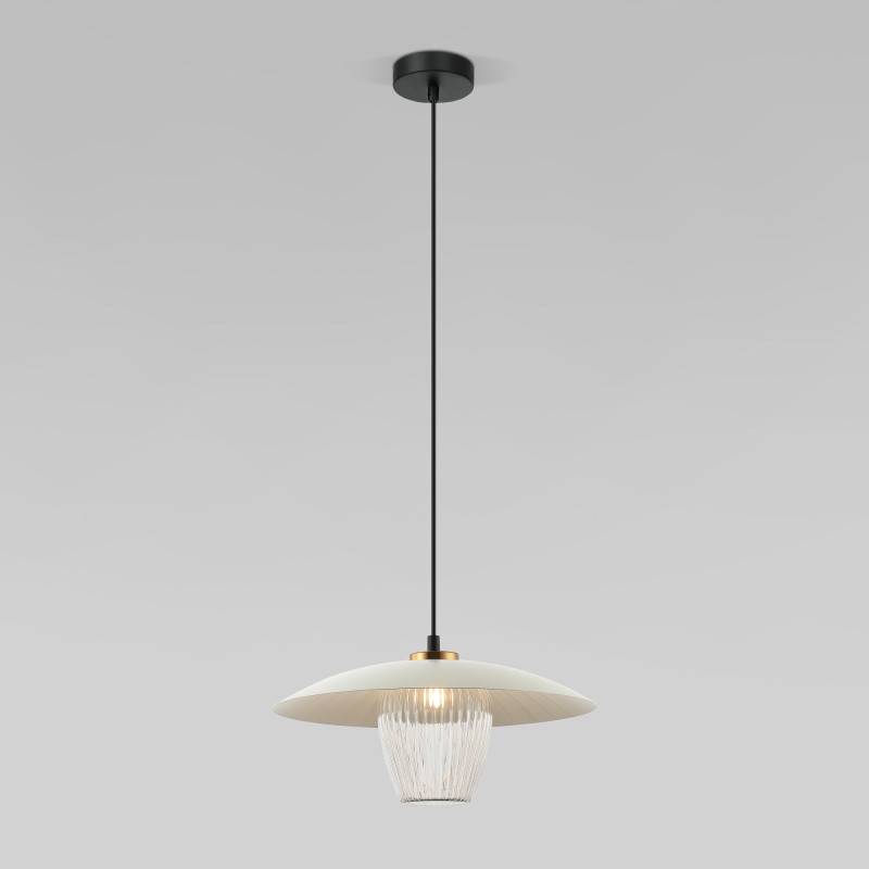 Подвесной светильник Eurosvet 50259/1 белый/прозрачный