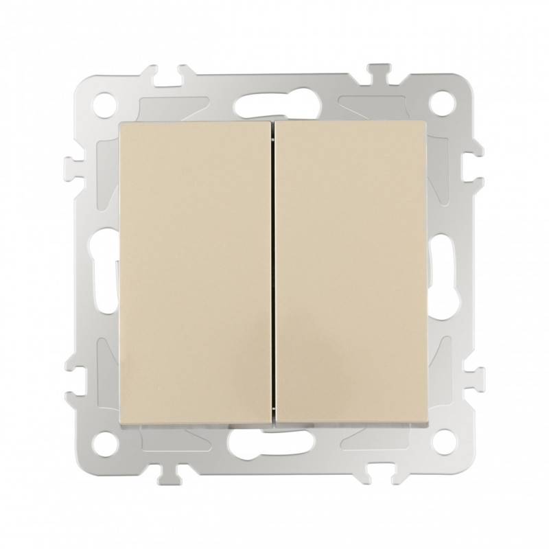 Выключатель Arte Milano 206.32-2.shampan