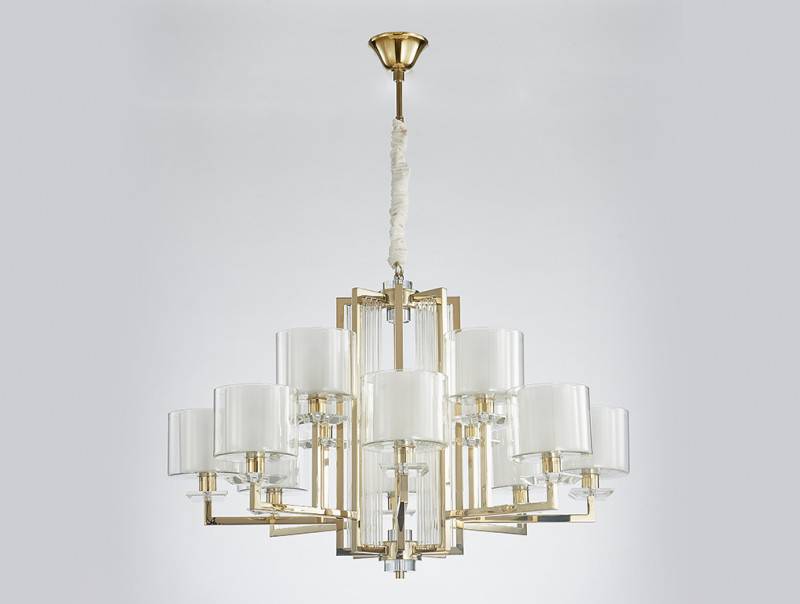 Подвесная люстра Newport 4408+4/C gold