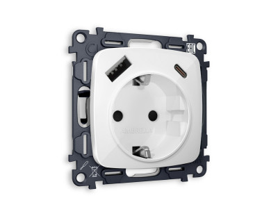 Розетка Ambrella Volt MO110010