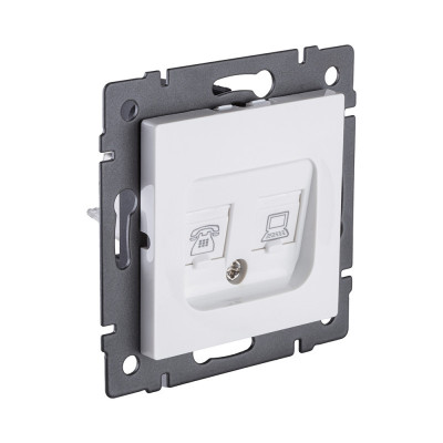 Розетка KOLLINGER REA-011WH