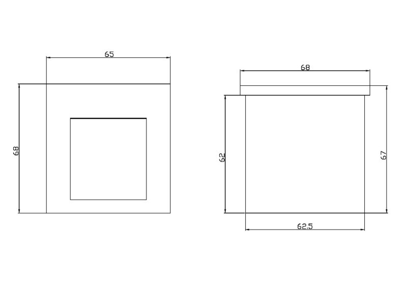 Светильник для ступеней Maytoni O038-L3W