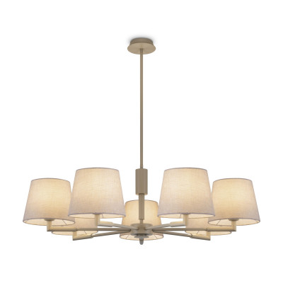 Люстра на штанге Freya FR2057PL-07BG