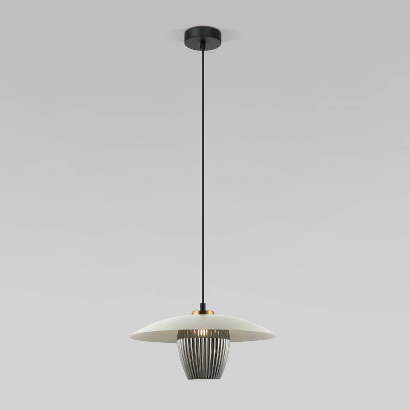 Подвесной светильник Eurosvet 50259/1 белый/дымчатый