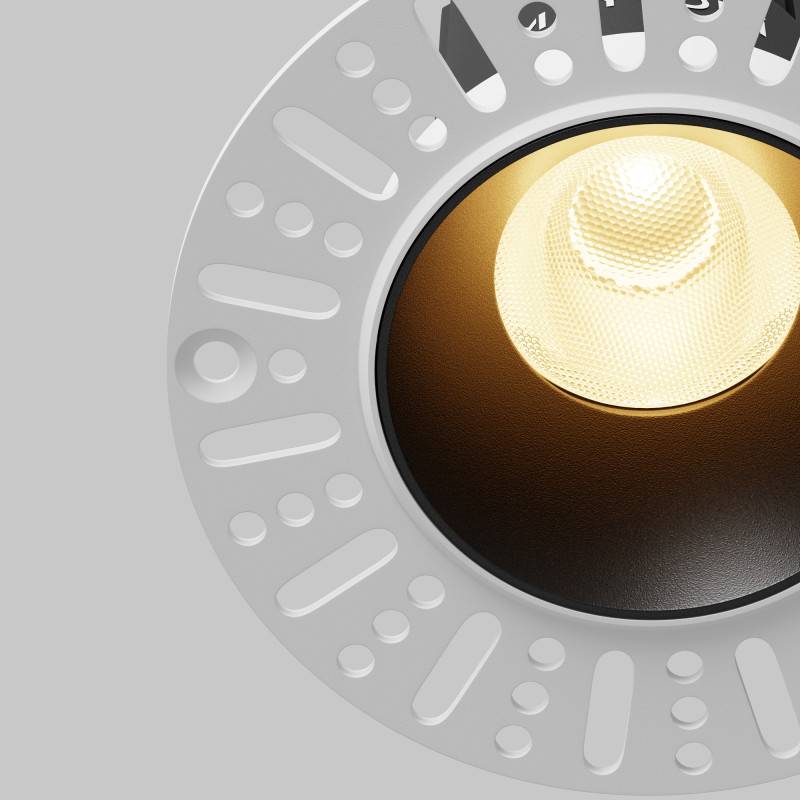 Встраиваемый светильник Maytoni Technical DL119-10W-2.7K-TRS-B