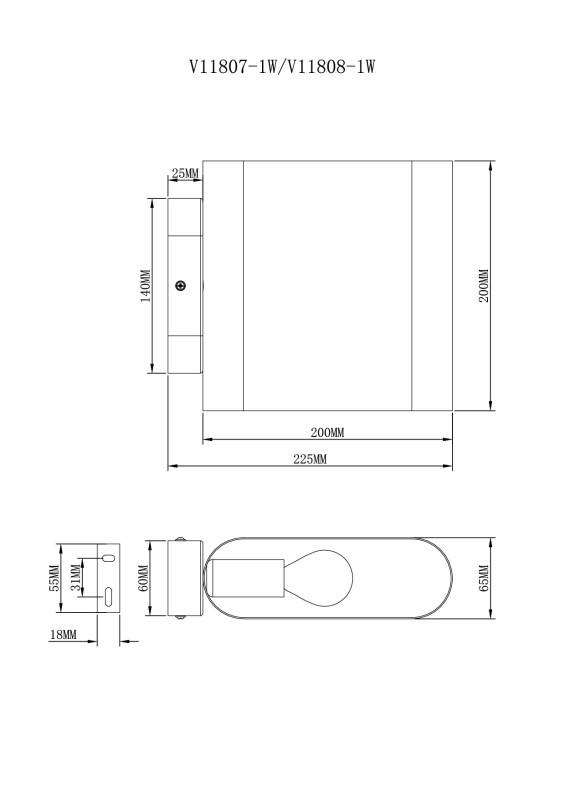 Бра Moderli V11807-1W
