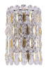 Бра Crystal Lux LIRICA AP2 CHROME/GOLD-TRANSPARENT