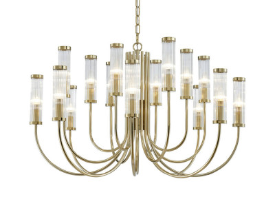 Подвесная люстра Newport 4558+4+4/C gold