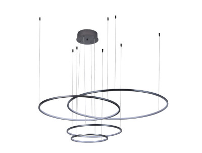 Каскадная люстра Newport 15104N/S mat.black