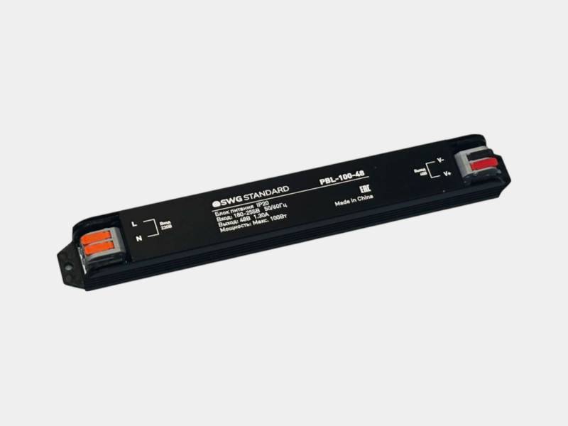 Блок питания для светодиодной ленты SWG PBL-100-48