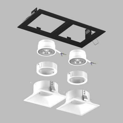 Встраиваемый светильник Lightstar D5270606WMOD