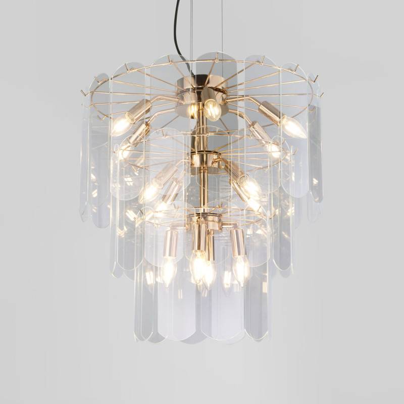 Подвесная люстра Eurosvet 60171 золото