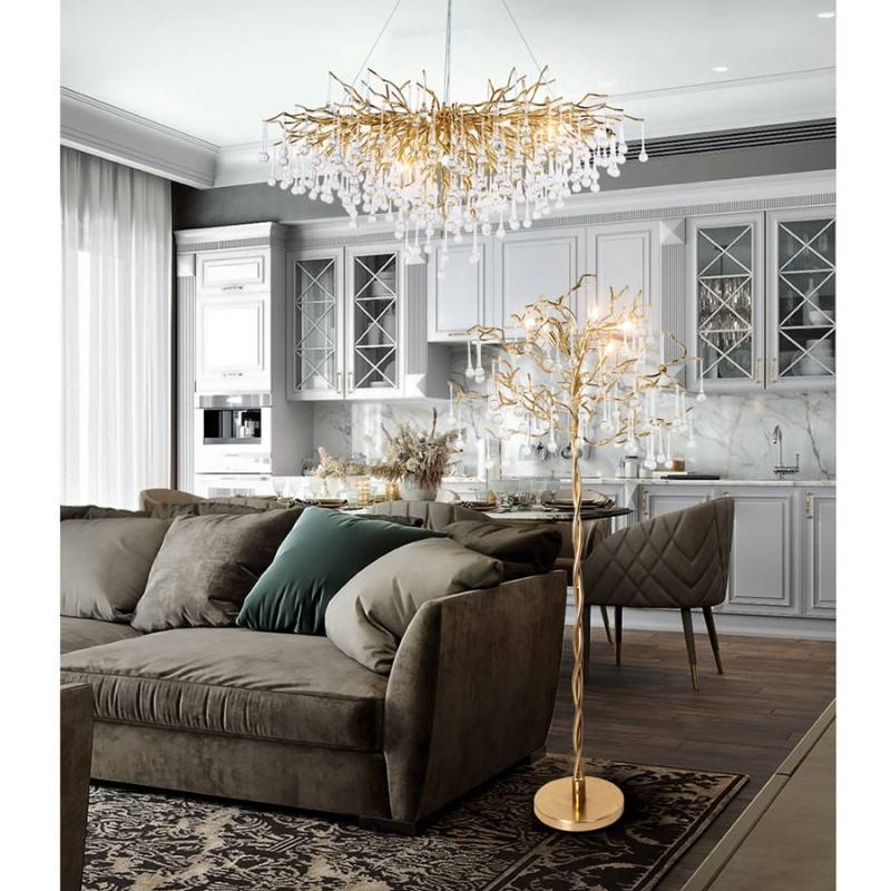 Подвесная люстра MODELUX MS.2105.1200 GD