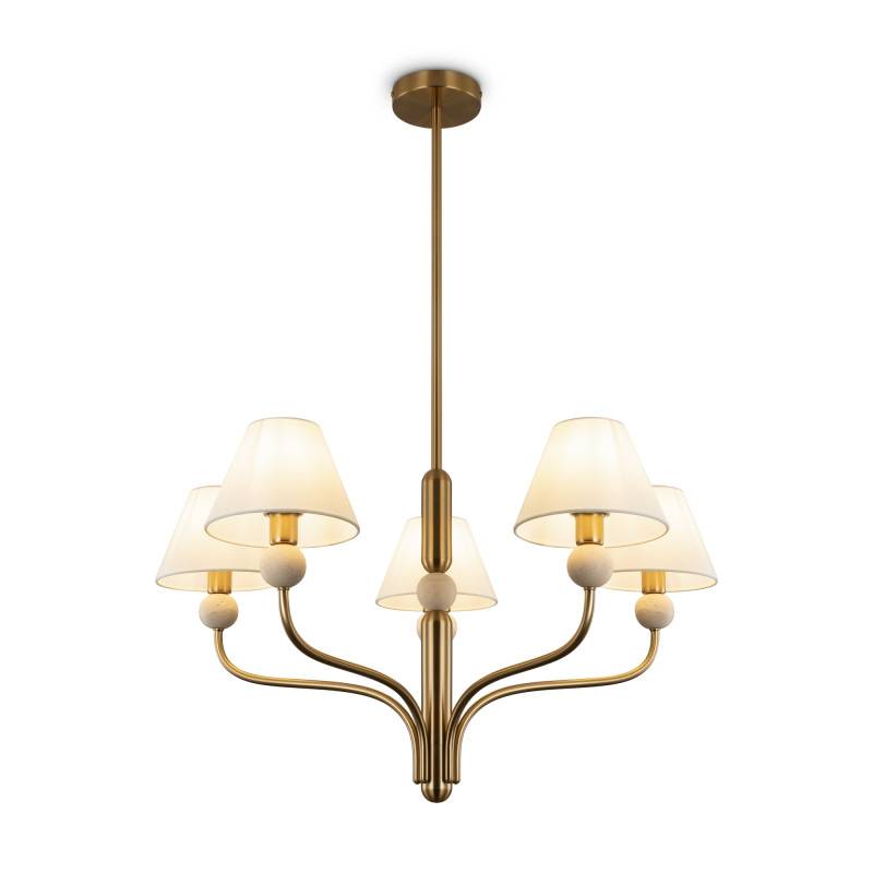 Люстра на штанге Freya FR2058PL-05BS