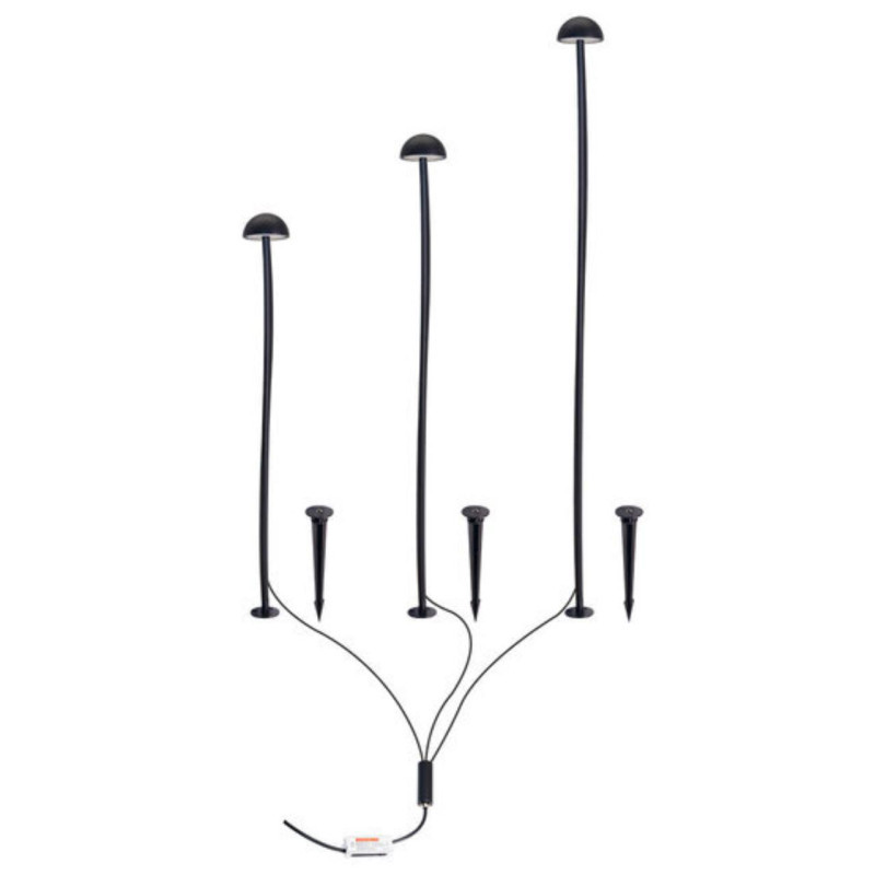 Грунтовый светильник ARTE Lamp A1081PA-3BK