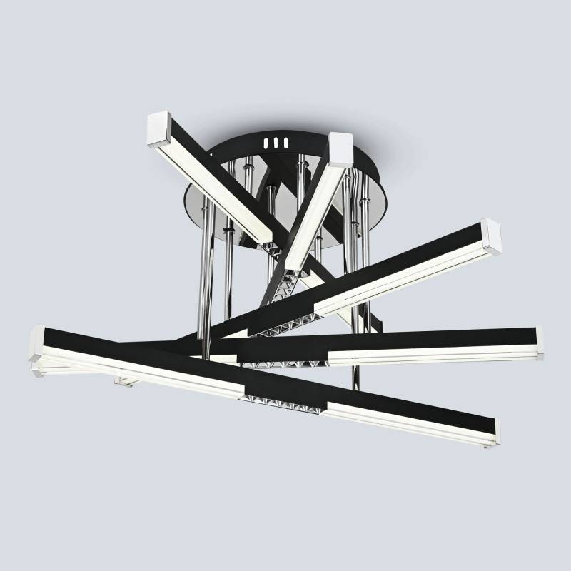 Накладная люстра LED4U L9371-600 BK