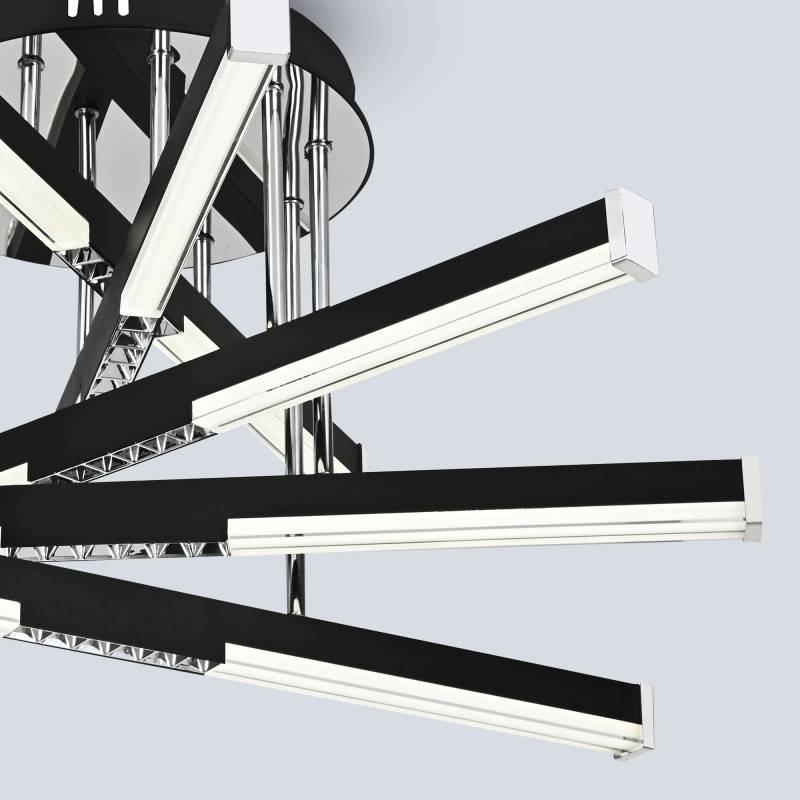 Накладная люстра LED4U L9371-600 BK