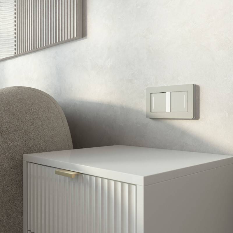 Выключатель Werkel W4513641 дымчатый