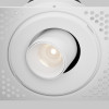 Встраиваемый светильник Maytoni DL127-8W3K-TRS-W