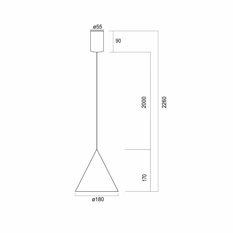 Подвесной светильник Mantra 9450