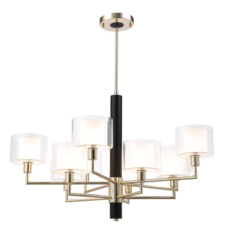 Люстра на штанге Crystal Lux MAESTRO SP-PL5+5 GOLD