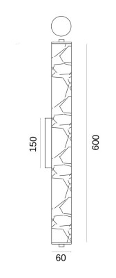 Бра Fluorite FL1047-4WT