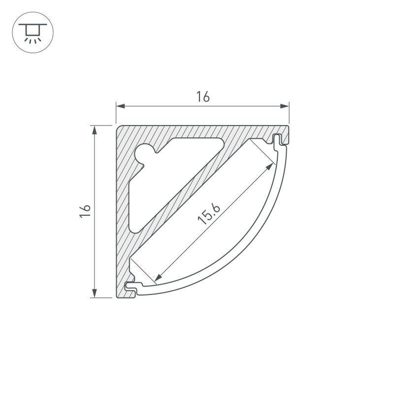 Профиль Arlight 019327