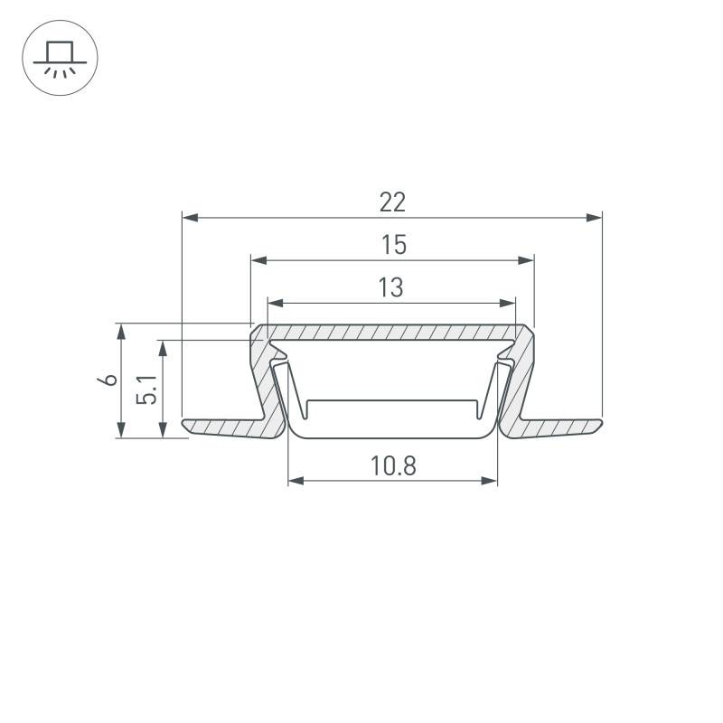 Профиль Arlight 040019