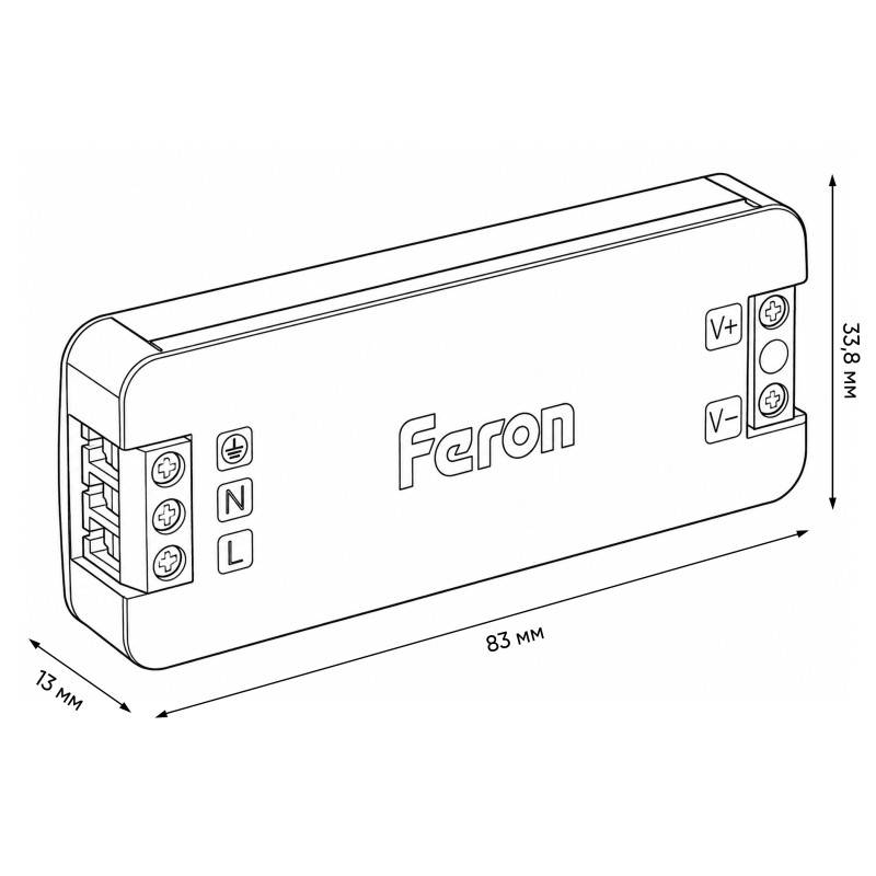 Драйвер Feron 53143