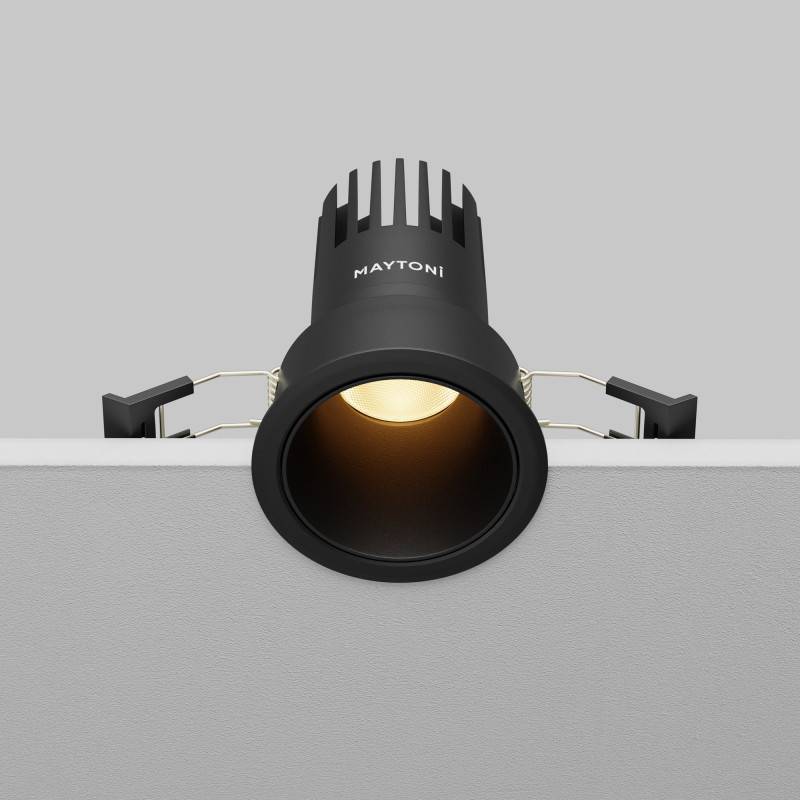 Встраиваемый светильник Maytoni Technical DL116-10W-2.7K-B